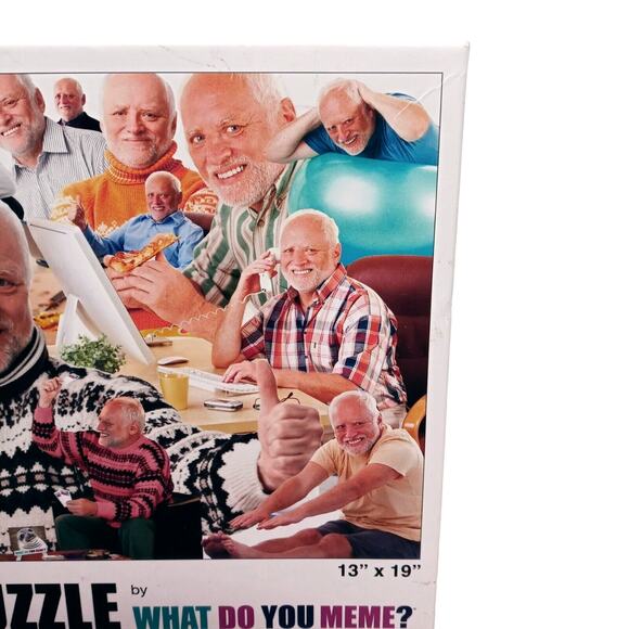 Hide the Pain Harold Puzzle - 500 PC Meme Fun - Picture 7 of 14